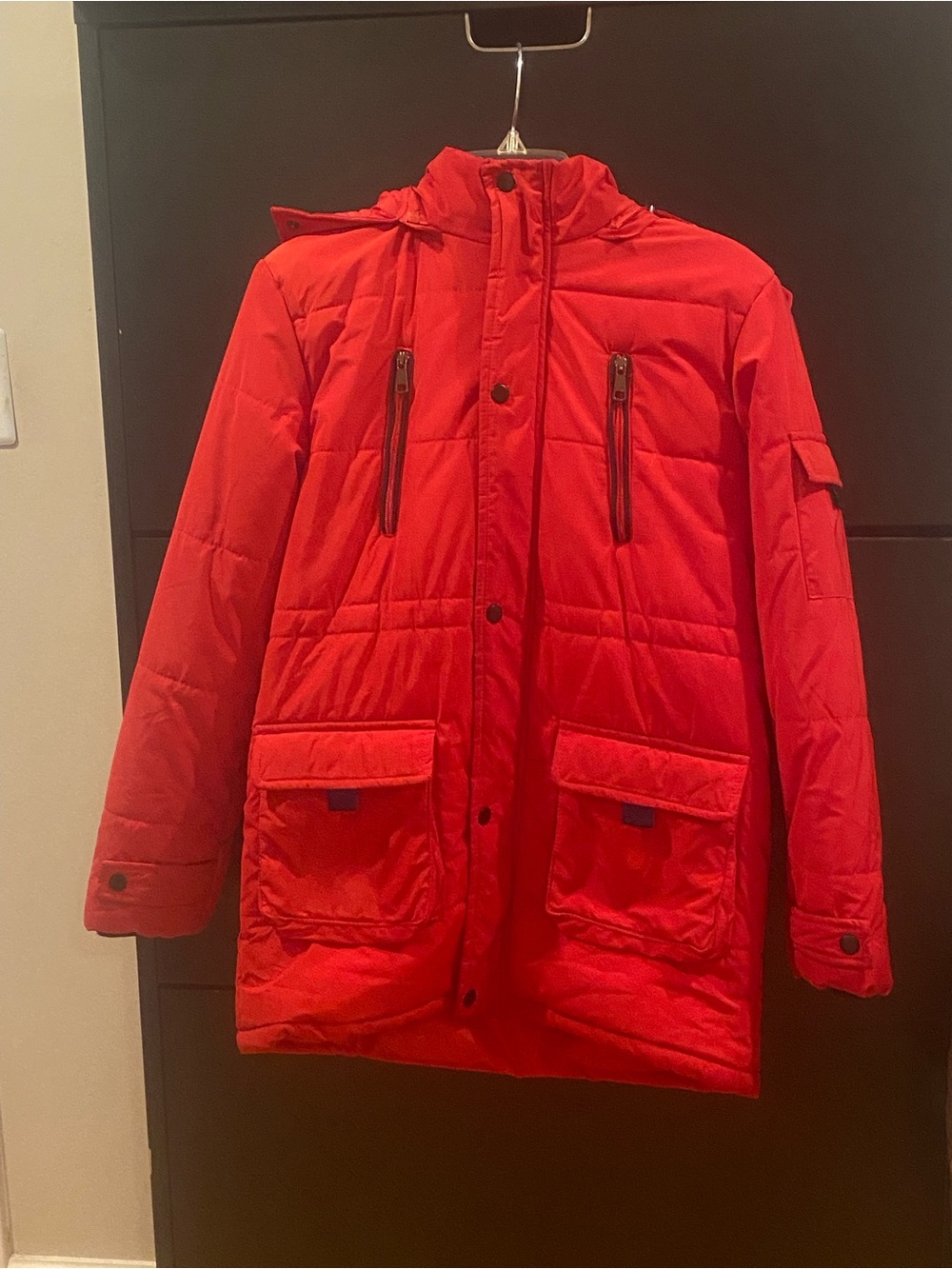 Boys Winter Coat Kids’ Thick Puffer Jacket with Removable Hood
